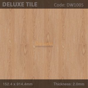 Sàn nhựa giả gỗ 2mm Deluxe Tile DW1005