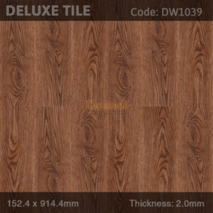 Sàn nhựa giả gỗ 2mm Deluxe Tile DW1039