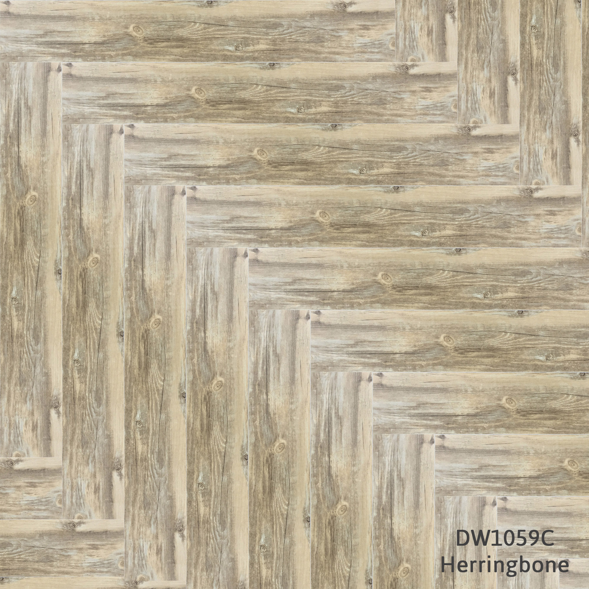 Sàn nhựa hèm khóa Deluxe Tile DW1059C phối kiểu Herringbone Sàn nhựa hèm khóa Deluxe Tile DW1059C phối kiểu Herringbone
